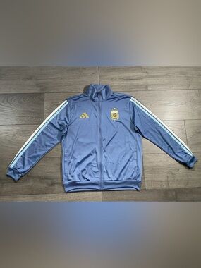 Adidas Argentina National Team Track Top Soccer Jacket Men’s Size Large JZ6289